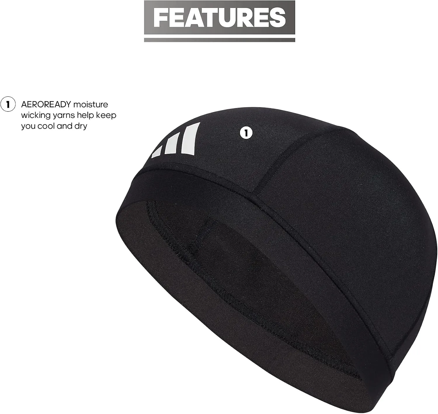 adidas Aeroready Football Skull Cap