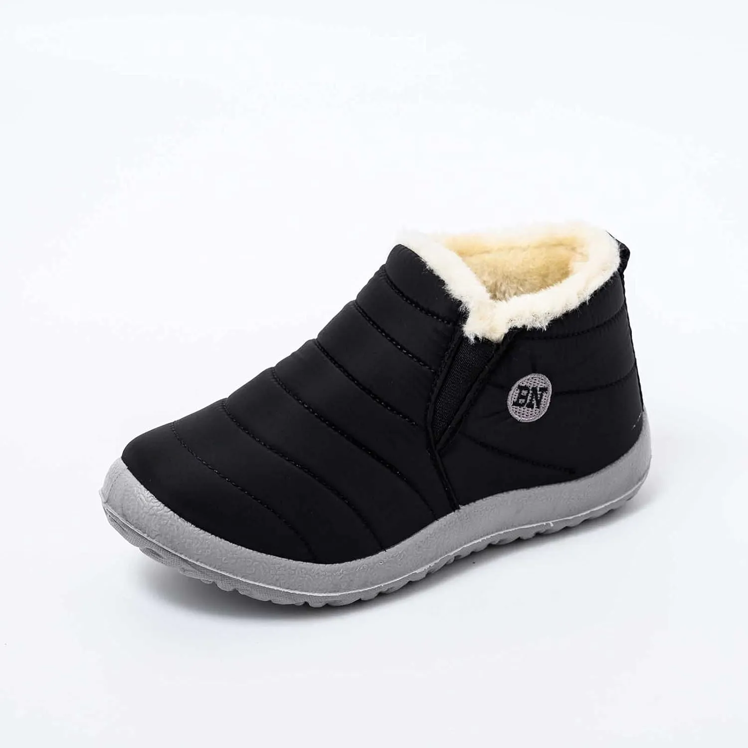 Ankle Winter Boots for Women Mid Calf Waterproof Winter Snow Boots Waterproof Booties Comfy Outdoor Anti Slip Shoes