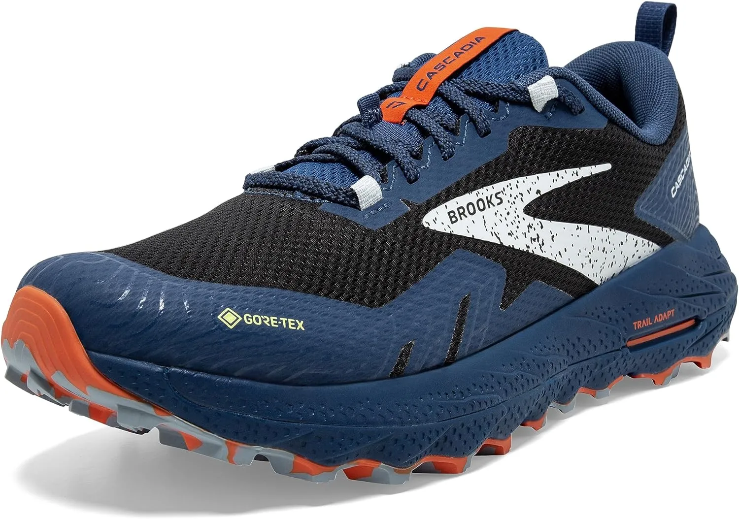 Brooks Mens Cascadia 17 GTX Waterproof Trail Running Shoe