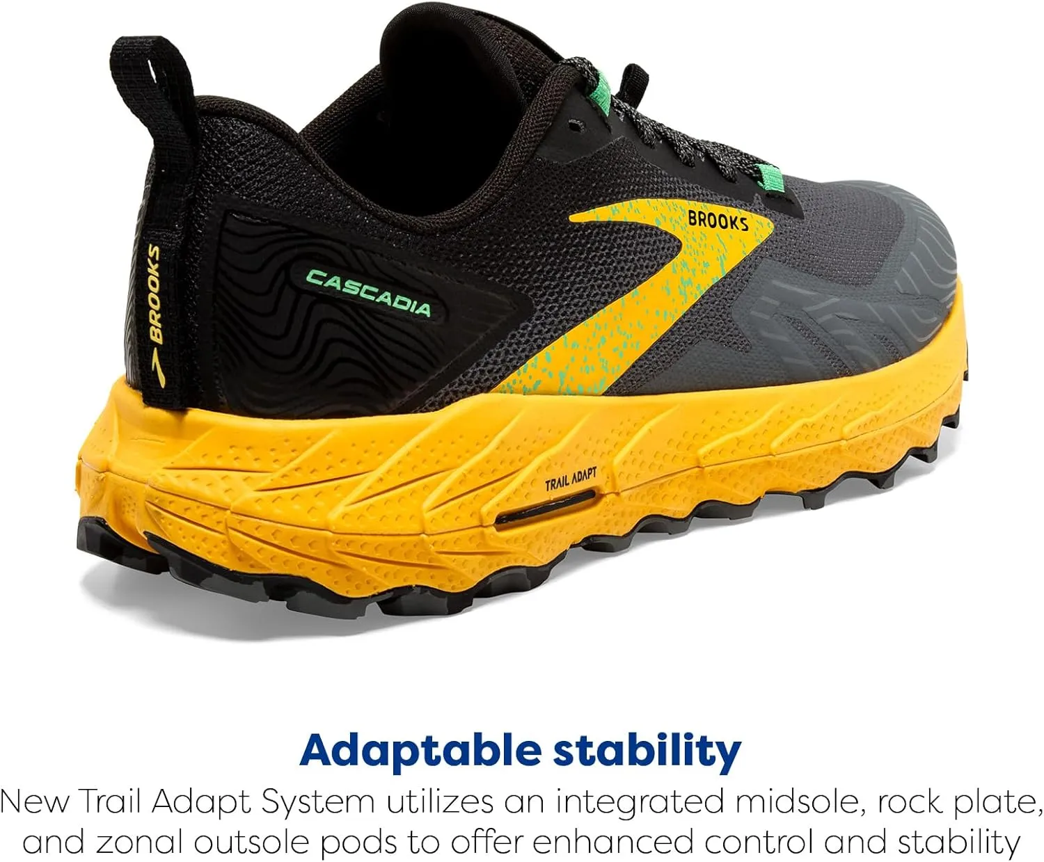 Brooks Mens Cascadia 17 Trail Running Shoe