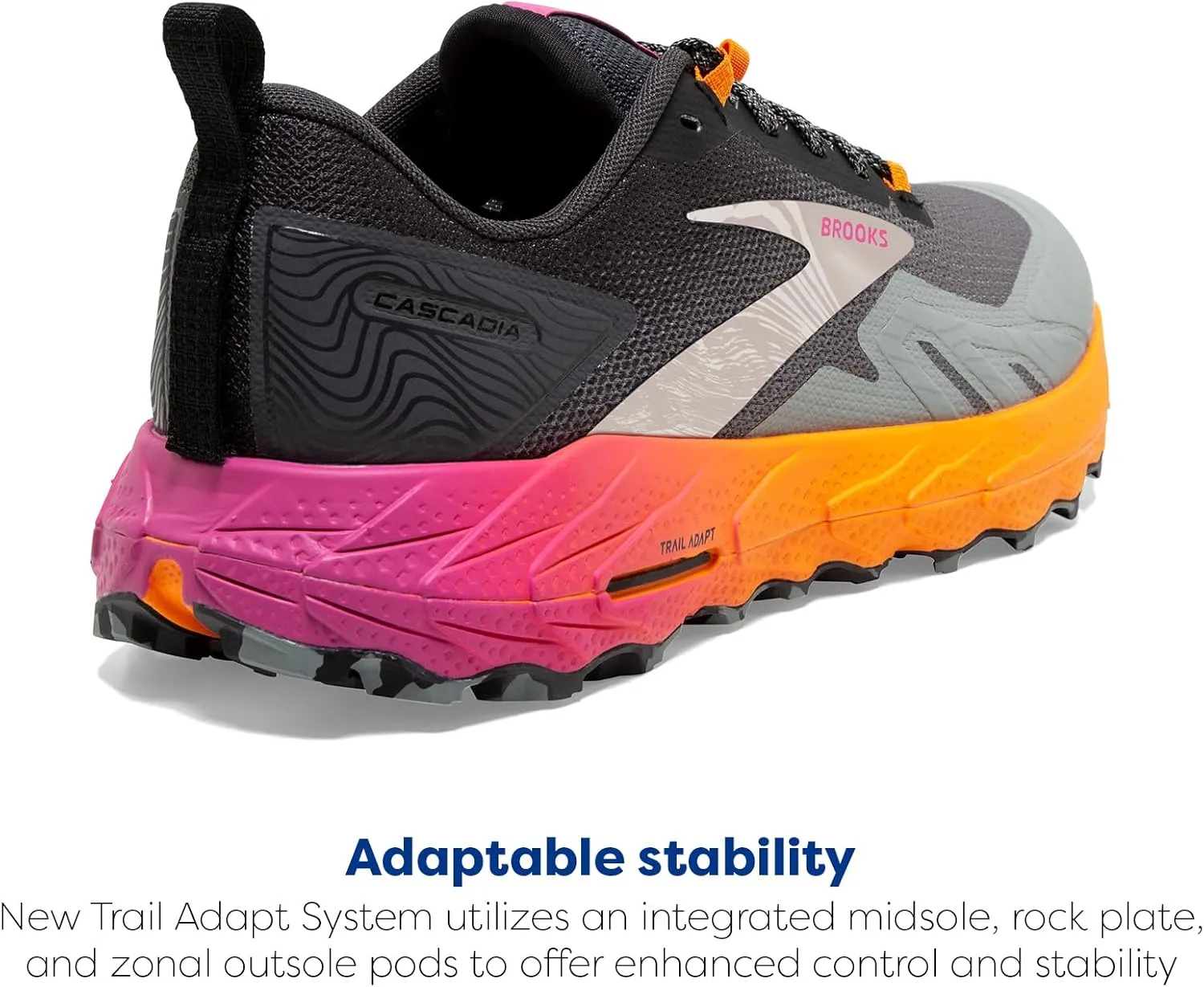 Brooks Womens Cascadia 17 Trail Running Shoe