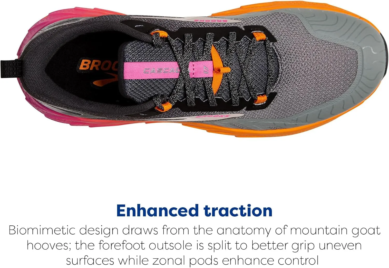 Brooks Womens Cascadia 17 Trail Running Shoe