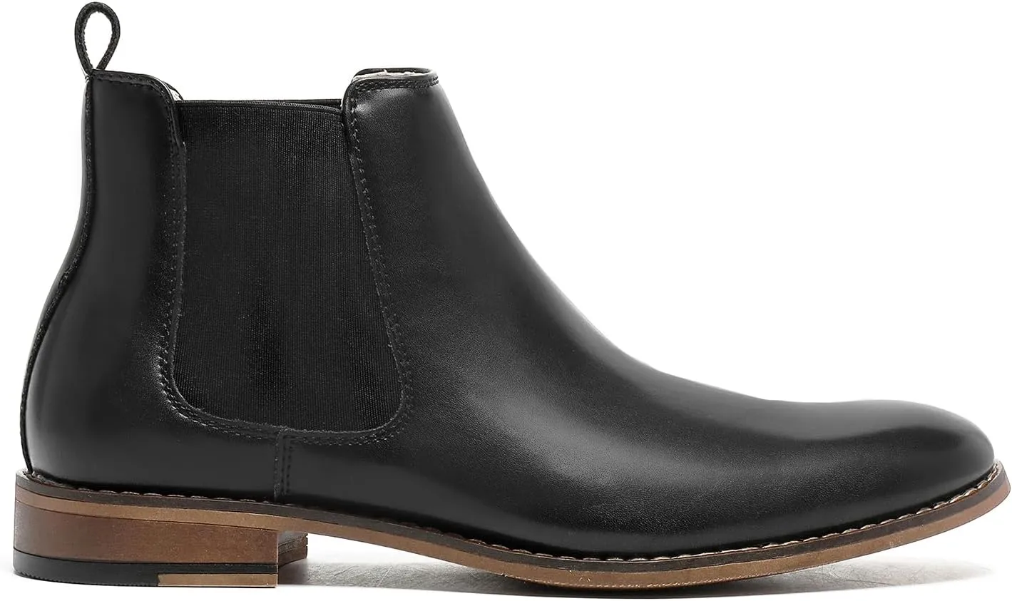 Cestfini Chelsea Boots Men Classic Elastic Dress Boots Casual Men's Chelsea Ankle Boots
