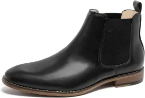 Cestfini Chelsea Boots Men Classic Elastic Dress Boots Casual Men's Chelsea Ankle Boots