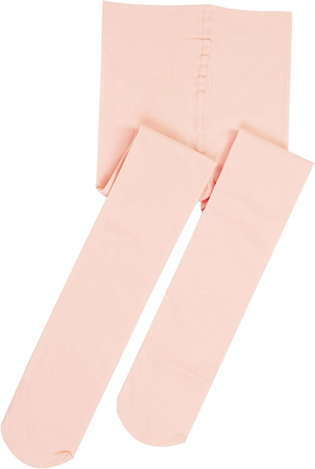 DIPUG Ballet Tights for Girls - Thick Soft Footed Dance Tights for Toddlers and Kids