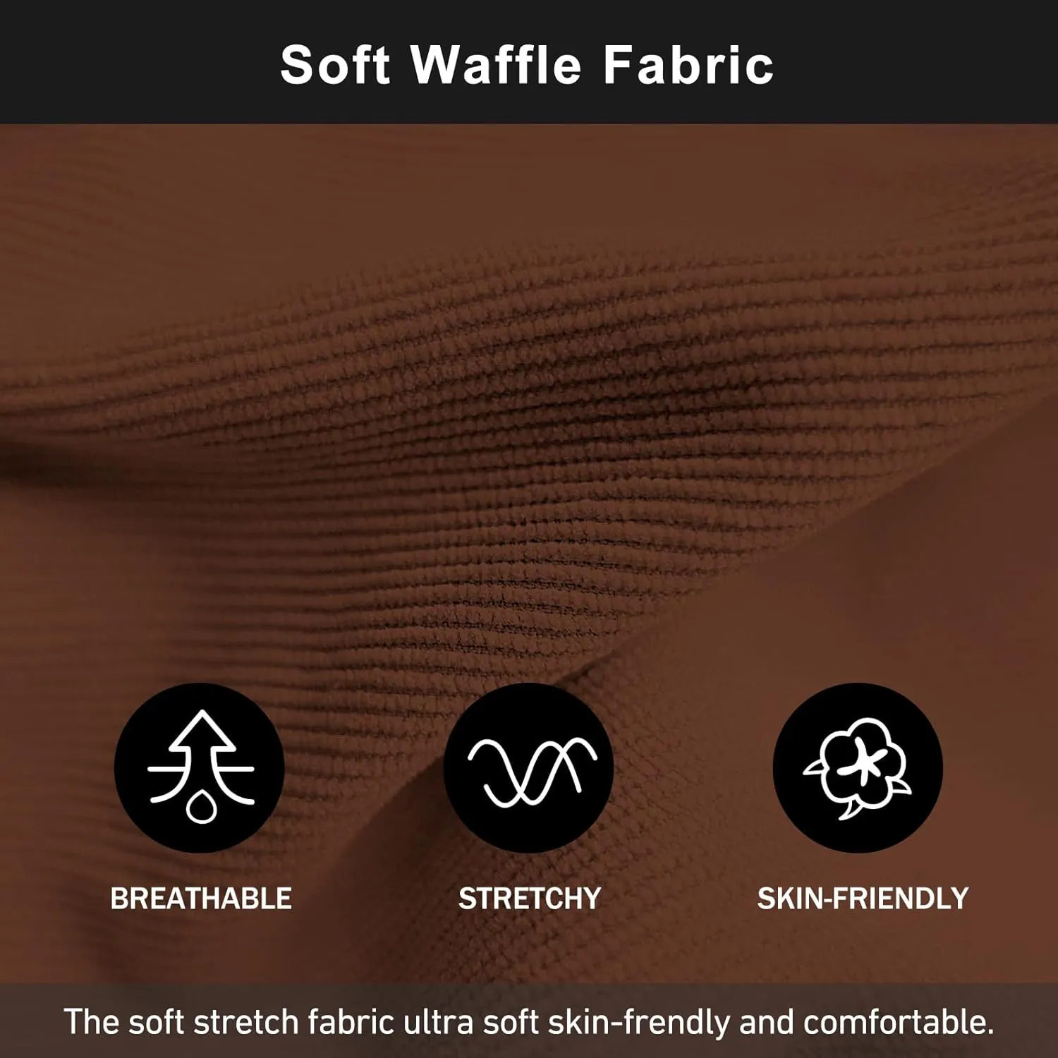 Men's Casual Shorts Corduroy Elastic Waist Drawstring 7 inch Shorts for Men with Pockets