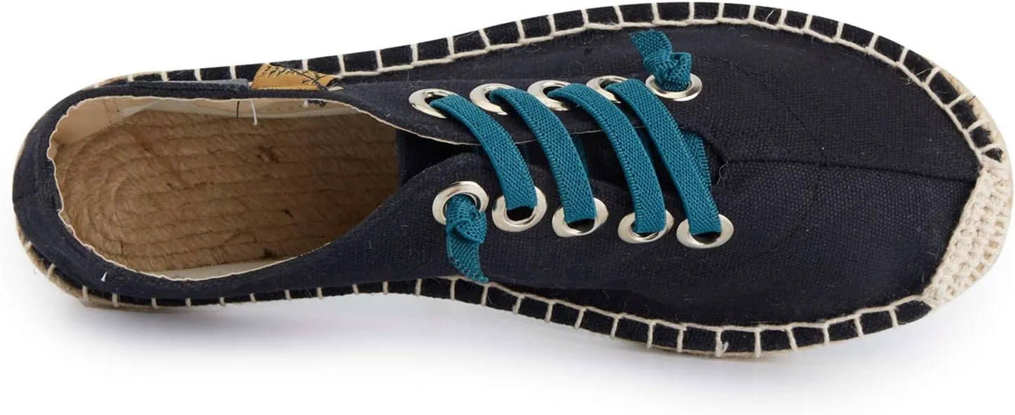 Men's Classic Lace Up Canvas Espadrilles