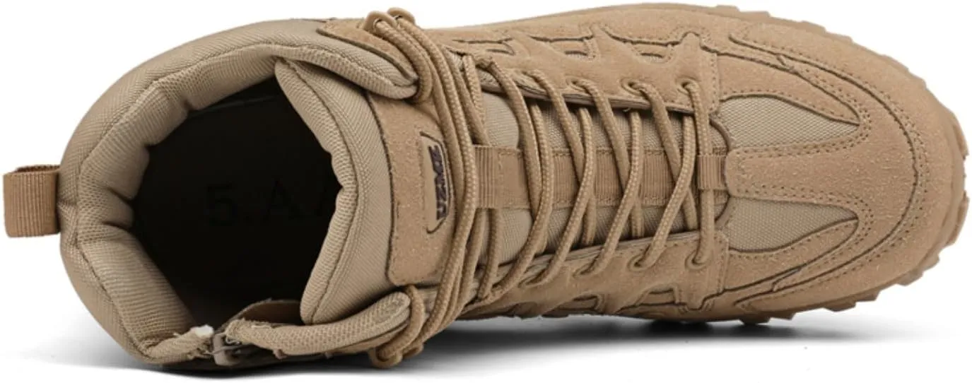 Men's Military Tactical Boot Lightweight Comfortable Boots Motorcycle Combat Hiking Boots Hiking Boots Hiking Shoes