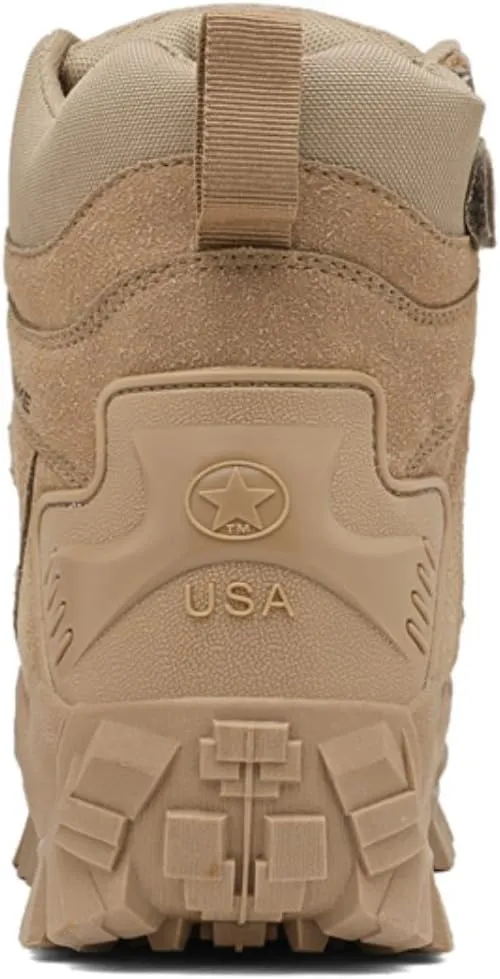 Men's Military Tactical Boot Lightweight Comfortable Boots Motorcycle Combat Hiking Boots Hiking Boots Hiking Shoes