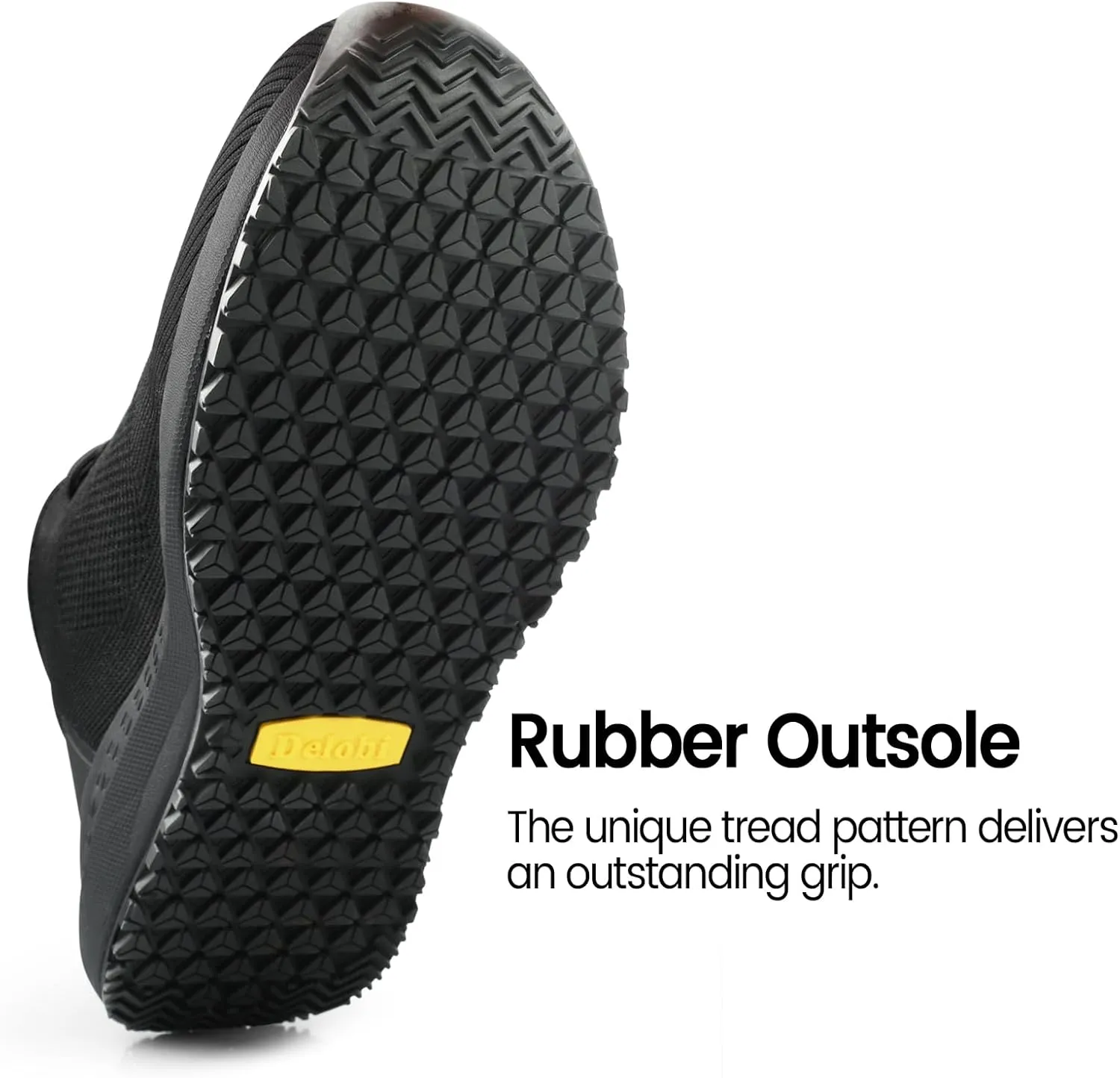 Men's Non Slip Work Boots Slip Resistant Shoe Waterproof Chef Shoes for Food Service Kitchen Restaurant Working with Ankle Support Tactical Hiking Boot Casual Outdoor Booties