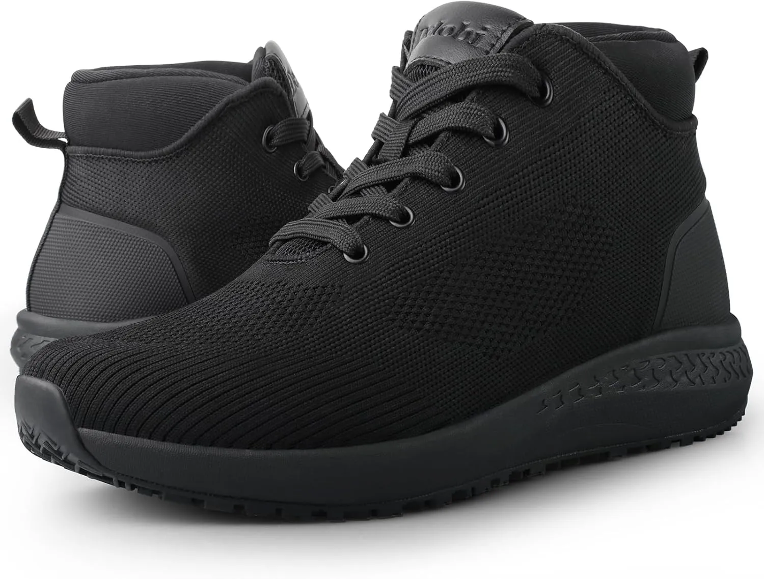 Men's Non Slip Work Boots Slip Resistant Shoe Waterproof Chef Shoes for Food Service Kitchen Restaurant Working with Ankle Support Tactical Hiking Boot Casual Outdoor Booties