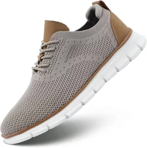 Mens Walking Shoes Casual Fashion Business Dress Comfort Oxfords Shoes Tennis Sneakers Lightweight Soft Sole