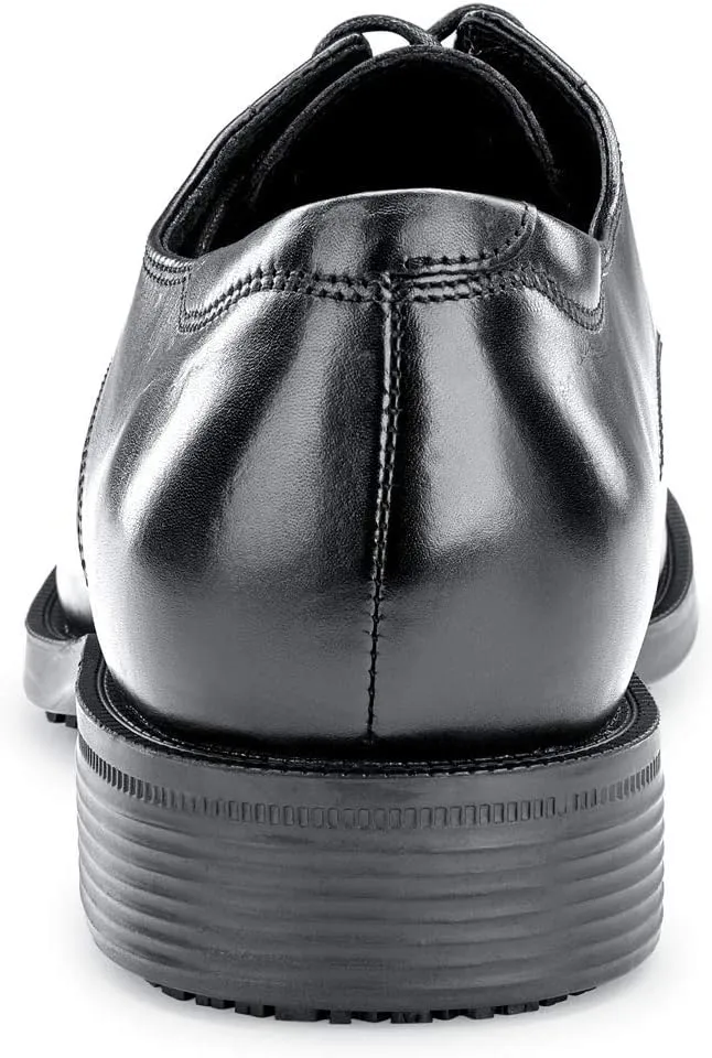 Shoes for Crews Dress Shoes for Men, Mens Oxfords, Zapatos De Vestir para Hombre, Slip Resistant, Brown or Black