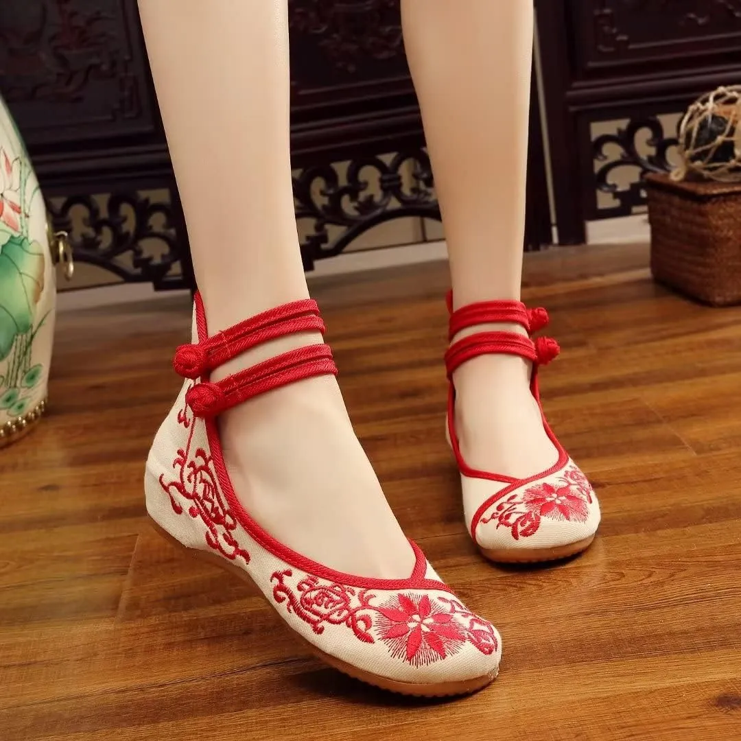 TN TANGNEST Women's Leather Flats Comfortable Square Toe Dress Flats Retro Soft Mary Jane Flats