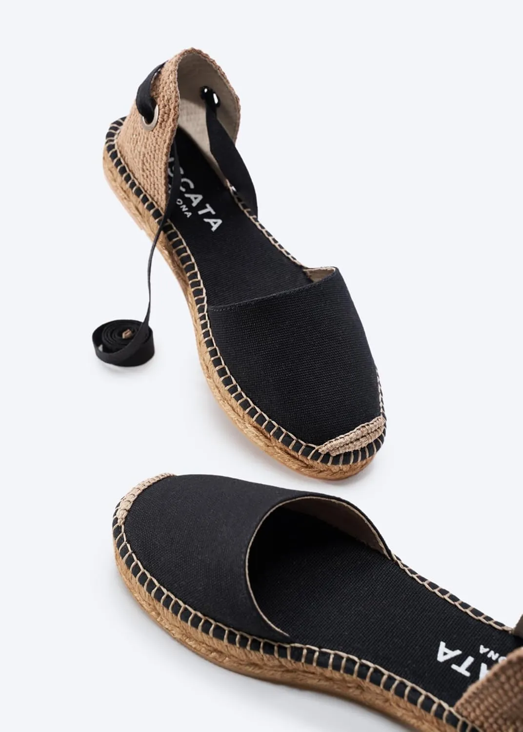 VISCATA Candell Canvas Espadrille Flats Organic Canvas, Comfort and Style for Every Occasion, Size 6-11