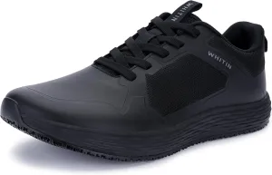 WHITIN Men's Wide Food Service Shoes | Water & Oil Resistant | Zero Drop Sole