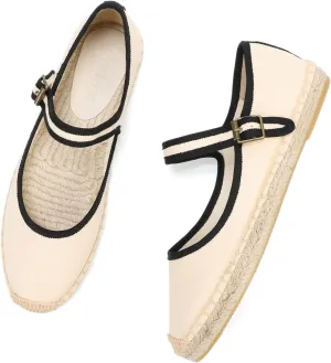 Womens Espadrilles Breathable Comfortable Flats, Stylish Dress Shoes for All-Day Wear